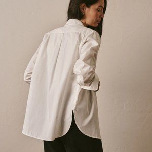 NWT Buck and Mason, White Mainstay Cotton Shirt M